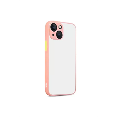 Apple iPhone 13 Kılıf Montreal Silikon Kapak - Pembe