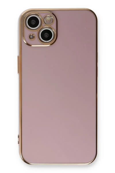 Apple iPhone 13 Kılıf Volet Silikon - Mor