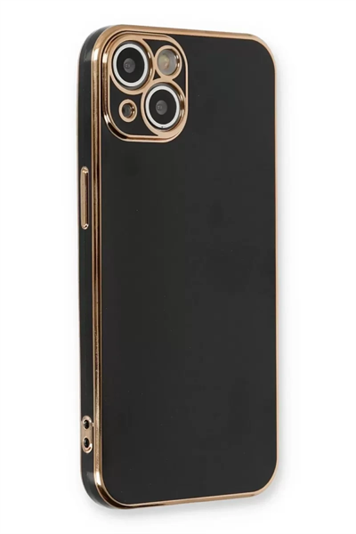 Apple iPhone 13 Kılıf Volet Silikon - Siyah
