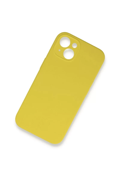 Apple iPhone 13 Mini Kılıf Lansman Legant Silikon - Sarı