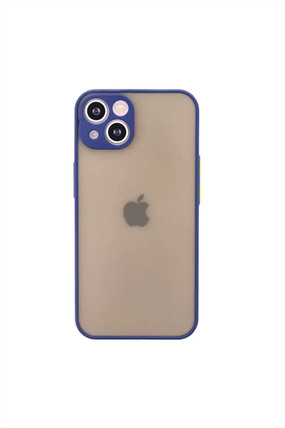 Apple iPhone 13 Mini Kılıf Montreal Silikon Kapak - Lacivert