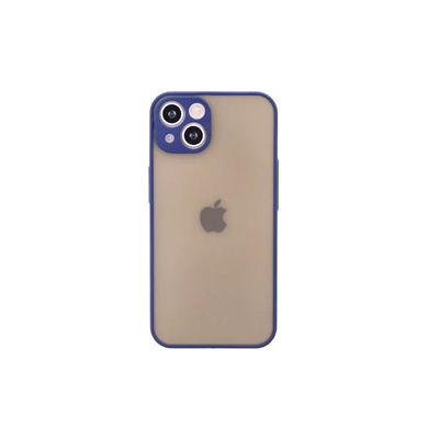 Apple iPhone 13 Mini Kılıf Montreal Silikon Kapak - Lacivert