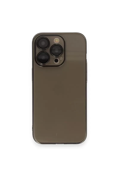 Apple iPhone 13 Pro Kılıf Armada Lensli Kapak - Siyah
