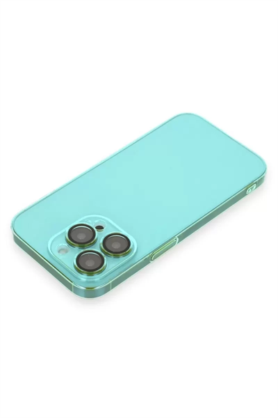 Apple iPhone 13 Pro Kılıf Armada Lensli Kapak - Yeşil