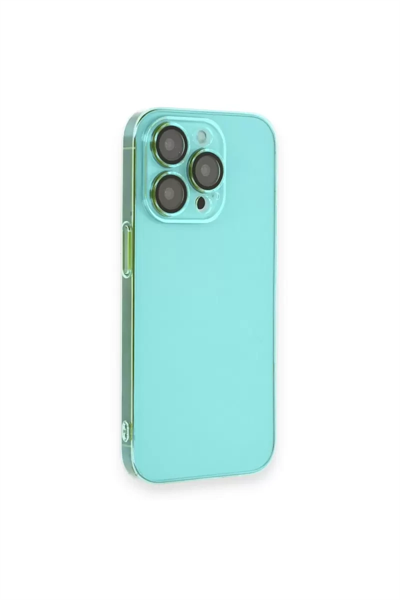 Apple iPhone 13 Pro Kılıf Armada Lensli Kapak - Yeşil