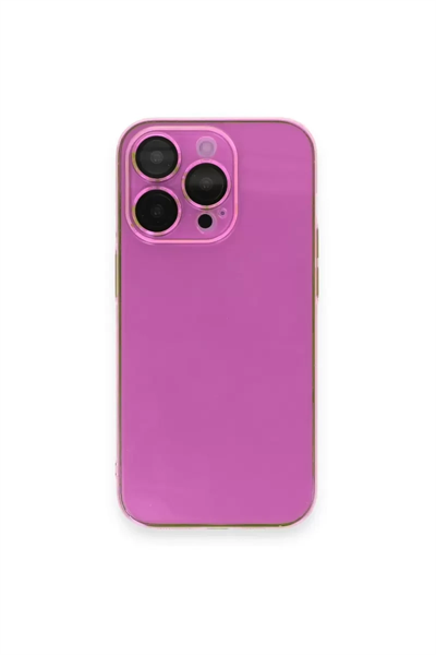 Apple iPhone 13 Pro Kılıf Armada Lensli Kapak - Pembe