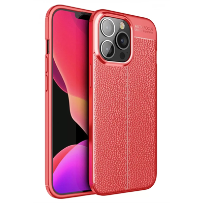 Apple iPhone 13 Pro Kılıf Auto Focus Kapak - Kırmızı