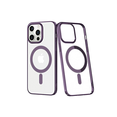 Apple iPhone 13 Pro Kılıf Element Magneticsafe Sert Kapak - Derin Mor
