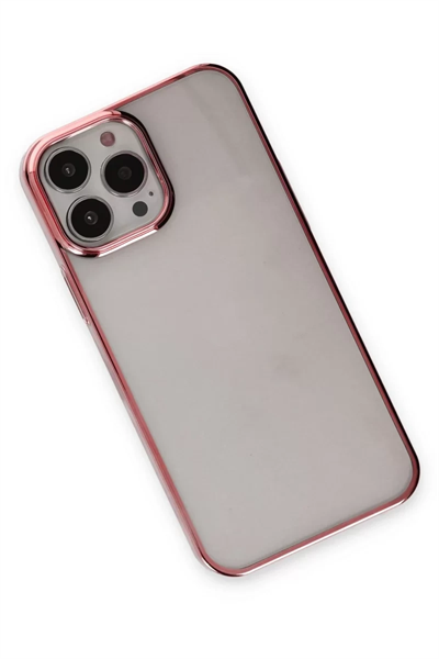 Apple iPhone 13 Pro Kılıf Element Silikon - Pembe