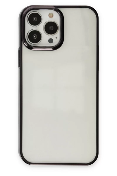Apple iPhone 13 Pro Kılıf Element Silikon - Siyah