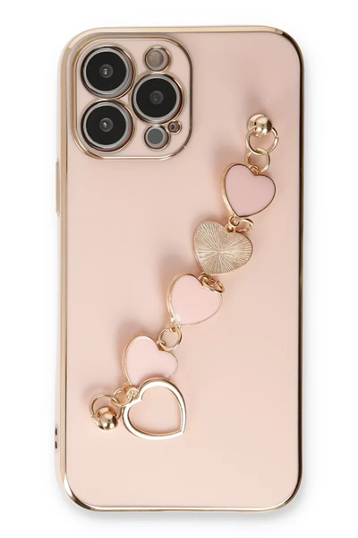 Apple iPhone 13 Pro Kılıf Esila Silikon - Pudra