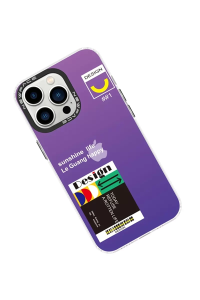 Apple iPhone 13 Pro Kılıf Estoril Desenli Kapak - Estoril - 4