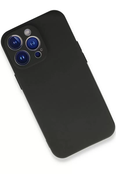 Apple iPhone 13 Pro Kılıf First Silikon - Siyah