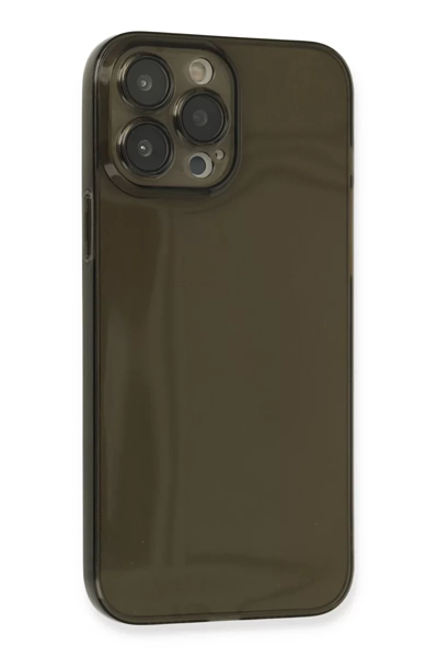 Apple iPhone 13 Pro Kılıf Fly Lens Silikon - Siyah