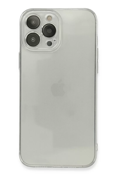 Apple iPhone 13 Pro Kılıf Fly Lens Silikon - Şeffaf