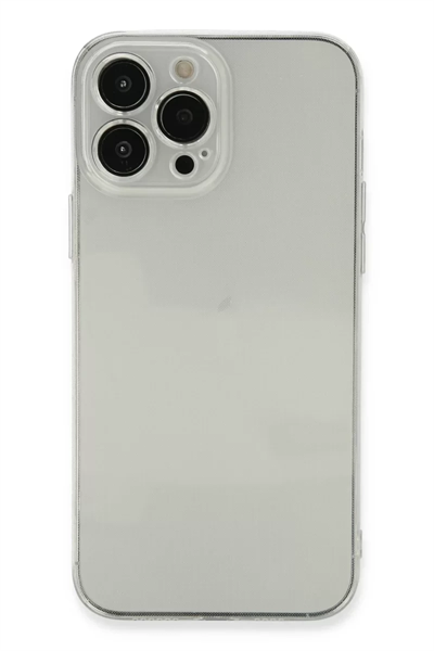 Apple iPhone 13 Pro Kılıf Fly Lens Silikon - Şeffaf