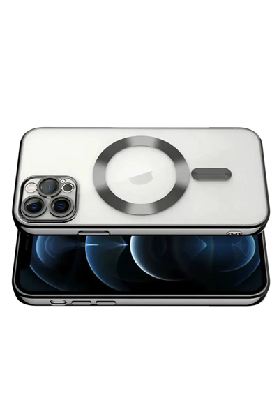 Apple iPhone 13 Pro Kılıf Kross Magneticsafe Kapak - Koyu Yeşil