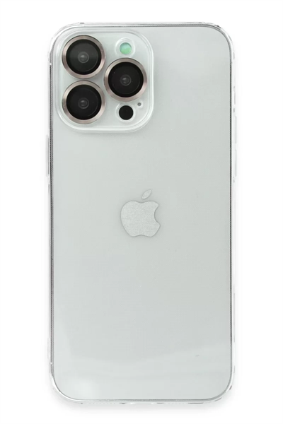 Apple iPhone 13 Pro Kılıf Luko Lens Silikon -Yeşil