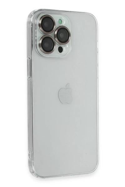 Apple iPhone 13 Pro Kılıf Luko Lens Silikon -Yeşil