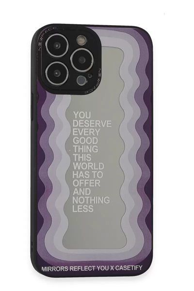 Apple iPhone 13 Pro Kılıf Mirror Desenli Kapak - Mirror - 5