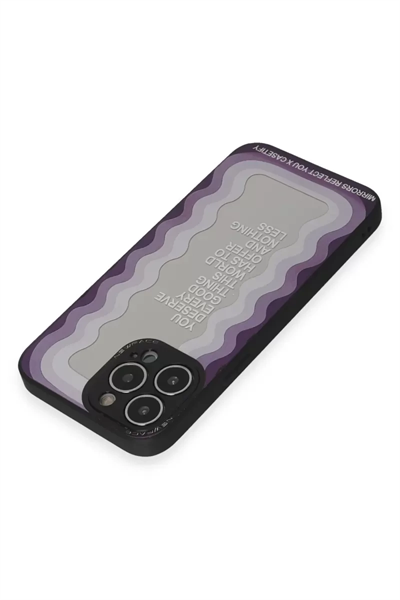 Apple iPhone 13 Pro Kılıf Mirror Desenli Kapak - Mirror - 5