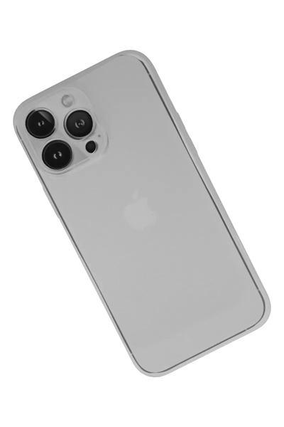 Apple iPhone 13 Pro Kılıf PP Ultra İnce Kapak - Beyaz