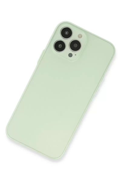 Apple iPhone 13 Pro Kılıf Puma Silikon - Açık Yeşil