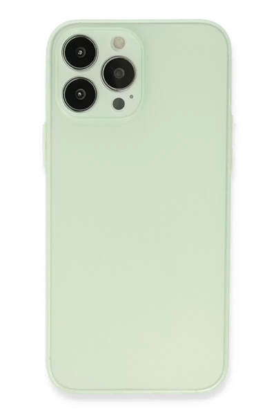 Apple iPhone 13 Pro Kılıf Puma Silikon - Açık Yeşil