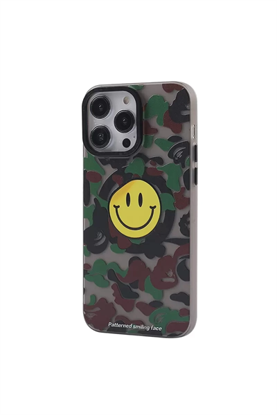 Apple iPhone 13 Pro Max Kılıf Apollo Magneticsafe Desenli Kapak - Apollo Siyah - 4