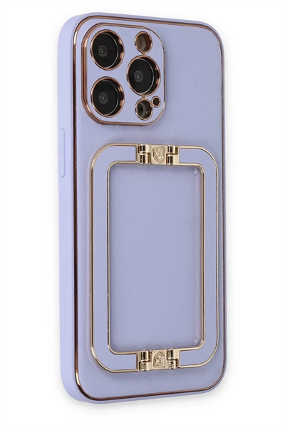 Apple iPhone 13 Pro Max Kılıf Coco Elit Kapak - Lila