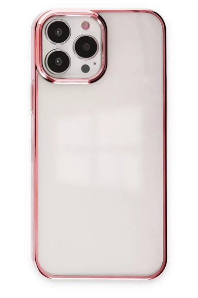 Apple iPhone 13 Pro Max Kılıf Element Silikon - Pembe