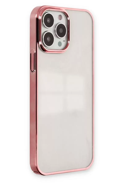 Apple iPhone 13 Pro Max Kılıf Element Silikon - Pembe