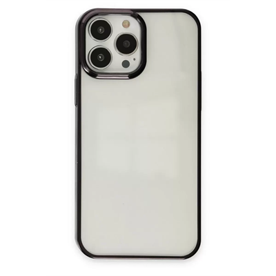 Apple iPhone 13 Pro Max Kılıf Element Silikon - Siyah