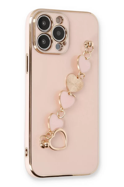 Apple iPhone 13 Pro Max Kılıf Esila Silikon - Pudra