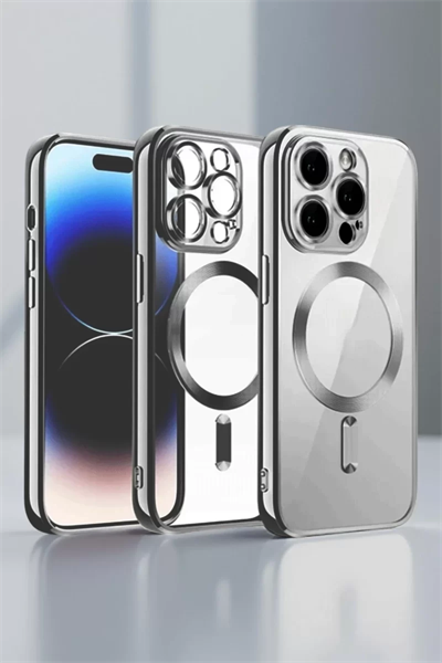 Apple iPhone 13 Pro Max Kılıf Kross Magneticsafe Kapak - Gold