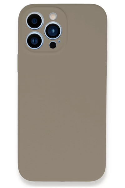 Apple iPhone 13 Pro Max Kılıf Lansman Legant Silikon - Bej