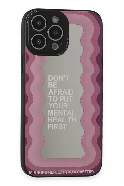Apple iPhone 13 Pro Max Kılıf Mirror Desenli Kapak - Mirror - 11