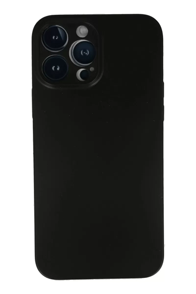 Apple iPhone 13 Pro Max Kılıf PP Ultra İnce Kapak - Siyah