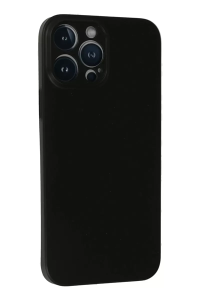Apple iPhone 13 Pro Max Kılıf PP Ultra İnce Kapak - Siyah