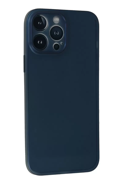 Apple iPhone 13 Pro Max Kılıf PP Ultra İnce Kapak - Mavi