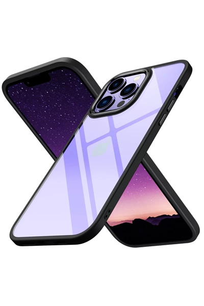 Apple iPhone 13 Pro Max Kılıf Power Silikon - Siyah