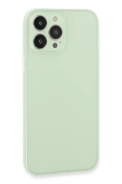 Apple iPhone 13 Pro Max Kılıf Puma Silikon - Açık Yeşil