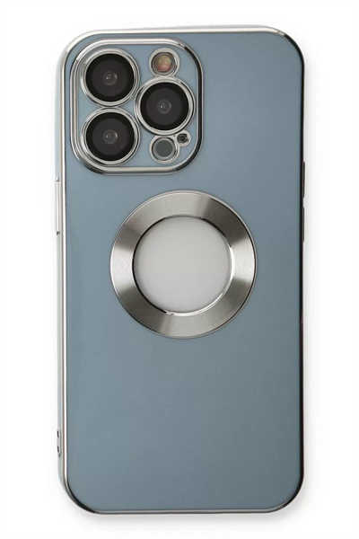 Apple iPhone 13 Pro Max Kılıf Store Silikon - Sierra Blue