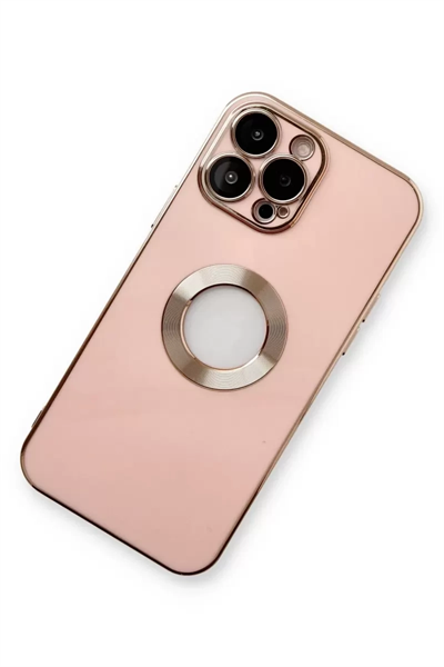 Apple iPhone 13 Pro Max Kılıf Store Silikon - Pembe