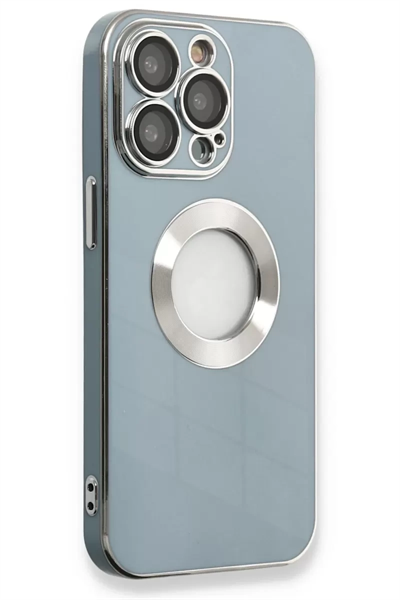Apple iPhone 13 Pro Max Kılıf Store Silikon - Sierra Blue
