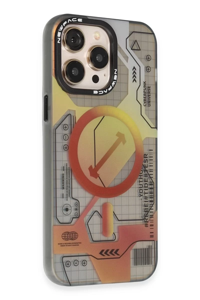 Apple iPhone 13 Pro Max Kılıf Venüs Magneticsafe Desenli Kapak - Venüs - 6