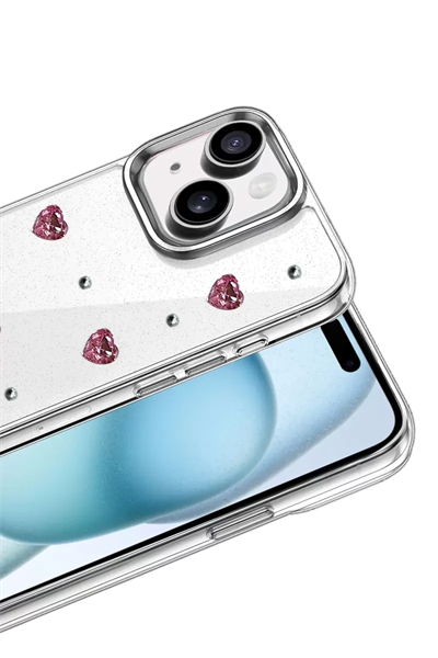 Apple iPhone 14 Fiyonk Desenli Kapak - Desen 3