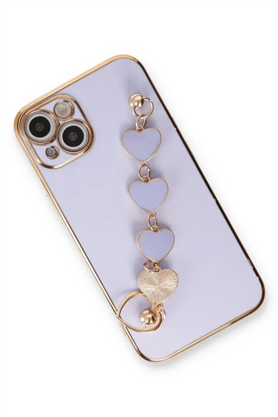 Apple iPhone 14 Kılıf Esila Silikon - Lila