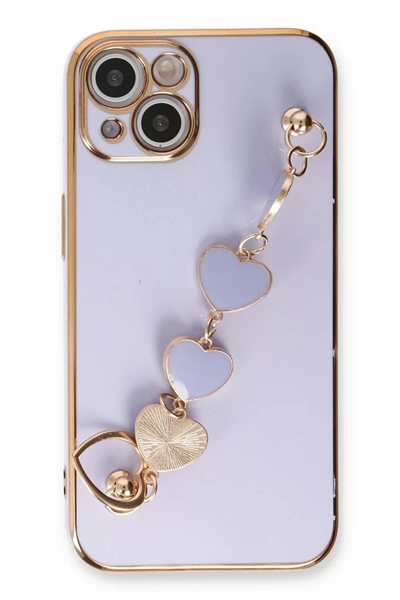 Apple iPhone 14 Kılıf Esila Silikon - Lila