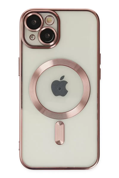 Apple iPhone 14 Kılıf Kross Magneticsafe Kapak - Rose